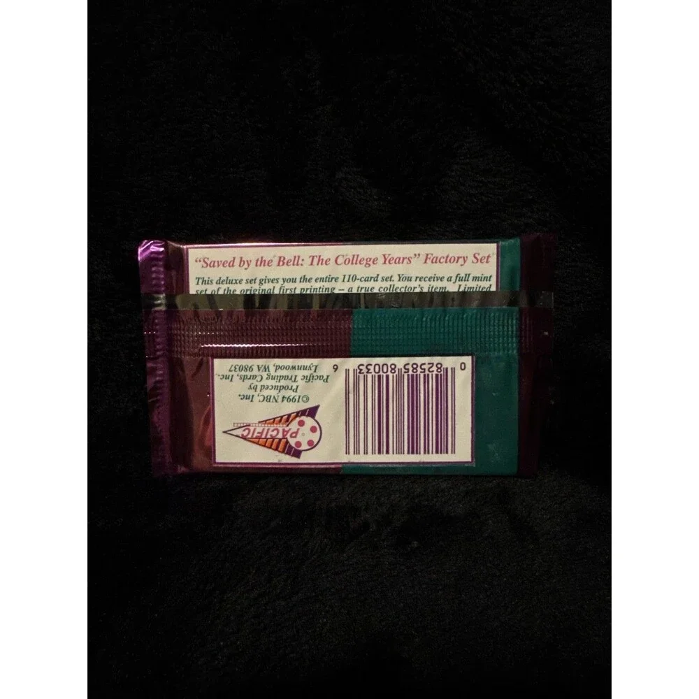 Unopened Pack Saved By The Bell The College Years Trading Cards Vintage 90s TV